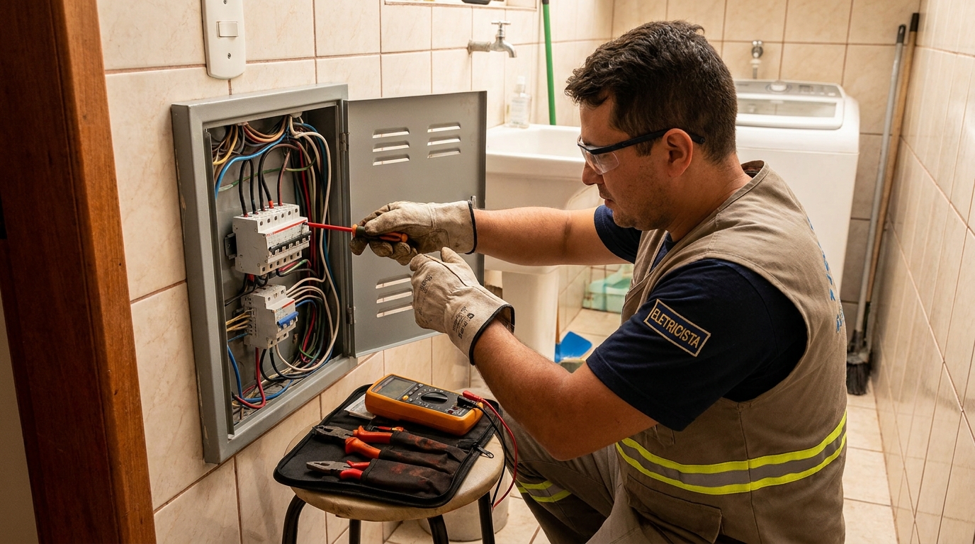 Instalacao de disjuntor residencial em São Luís‑MA