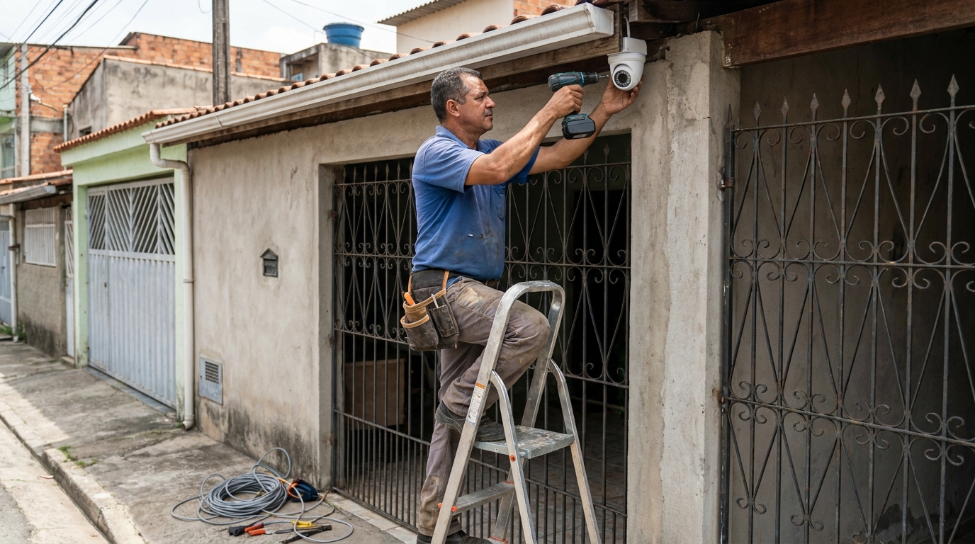 Instalacao de sistema de monitoramento em São Luís‑MA